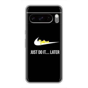 Силіконовый Чохол на Google Pixel 8 Pro з картинкою НАЙК (Later)