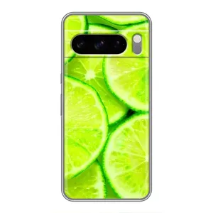 Чехол с изображением  вкусной еды для Google Pixel 8 Pro (Лайм)