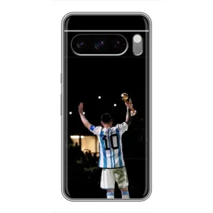 Чехлы Лео Месси Аргентина для Google Pixel 8 Pro (Лео Чемпион)