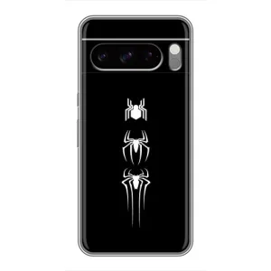 Чехол Супергерой Человека Паука на Google Pixel 8 Pro (Лого паука)
