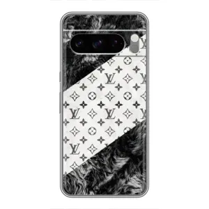 Чохол Стиль Louis Vuitton на Google Pixel 8 Pro (LV на білому)
