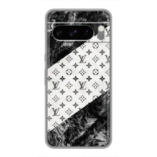 Чехол с рисунком «LV на белом» для Google Pixel 8 Pro