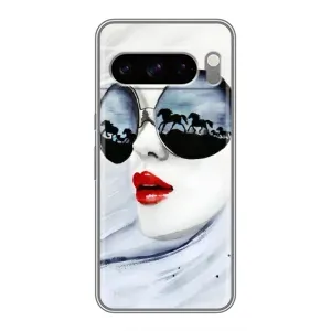 Чехол с картинкой Модные Девчонки Google Pixel 8 Pro (Любительница коней)
