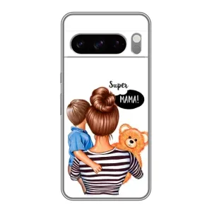 Чехлы для МАМЫ на Google Pixel 8 Pro (Мама и сын)