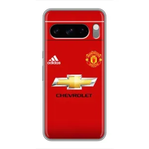 Силиконовые Чехлы принт Футбол на Google Pixel 8 Pro (Man United)
