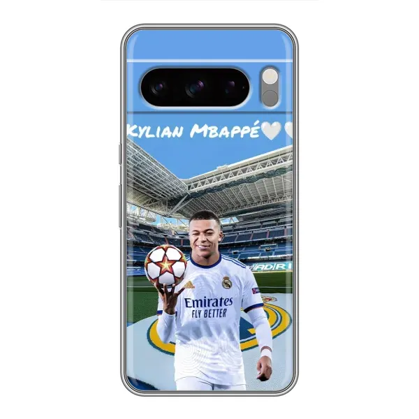 Чехол с рисунком «Mbappe Real» для Google Pixel 8 Pro Чехол с рисунком «Mbappe Real» для Google Pixel 8 Pro