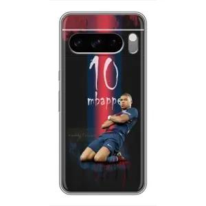 Чехол (TPU) с Футболистом на Google Pixel 8 Pro (MBAPPE 10)