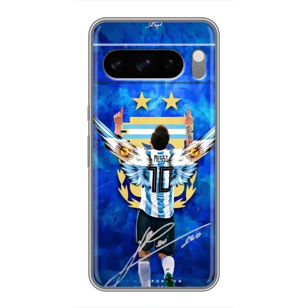 Чехол с рисунком «Месси Аргентина» для Google Pixel 8 Pro
