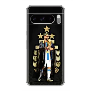 Чехлы Лео Месси Аргентина для Google Pixel 8 Pro (Месси король)