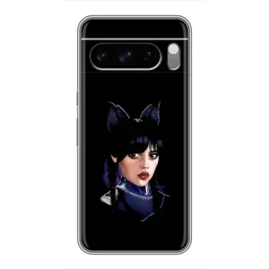 Чехлы с принтом Уэнсдей на Google Pixel 8 Pro (Милая Уэнсдей)