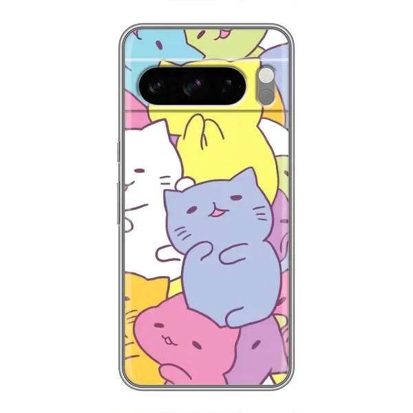 Чехол с рисунком «Милые котики» для Google Pixel 8 Pro Чехол с рисунком «Милые котики» для Google Pixel 8 Pro