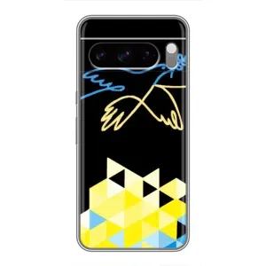 Чехол на Google Pixel 8 Pro Украинский дизайн (Мир для Украины)