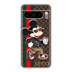 Чехлы Бренд GUCCI для Google Pixel 8 Pro (Маус Гуччи)