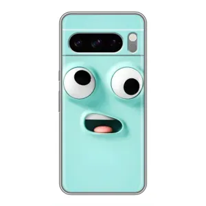 Чехол с рисунком «Забавное мятное лицо» для Google Pixel 8 Pro
