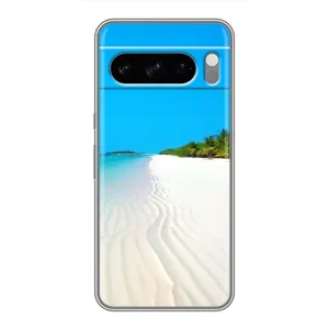 Летний Чехол на Google Pixel 8 Pro (Море песок)
