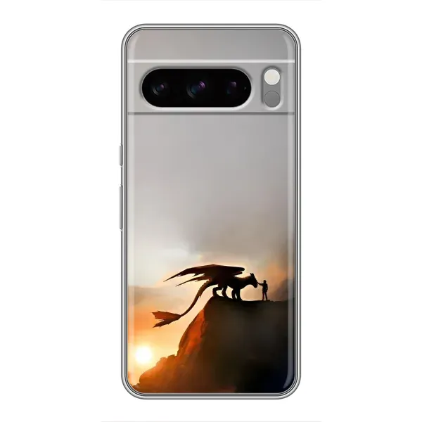 Чехол с рисунком «Мультиик Беззубик» для Google Pixel 8 Pro Чехол с рисунком «Мультиик Беззубик» для Google Pixel 8 Pro