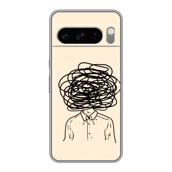 Чехол с рисунком «Мысли» для Google Pixel 8 Pro
