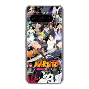 Купить Чехлы на телефон с принтом Anime для Google Pixel 8 Pro (Наруто постер)