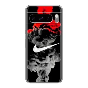 Силіконовый Чохол на Google Pixel 8 Pro з картинкою НАЙК (Nike дим)