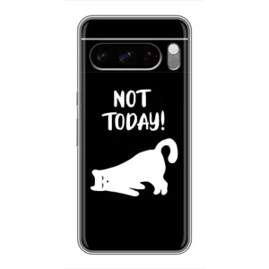 Бампер с изображением Котиков для Гугул Пиксель 8 Про (Not Today)
