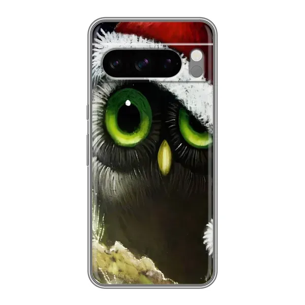 Чохол з малюнком «Новорічна Сова» для Google Pixel 8 Pro Чохол з малюнком «Новорічна Сова» для Google Pixel 8 Pro