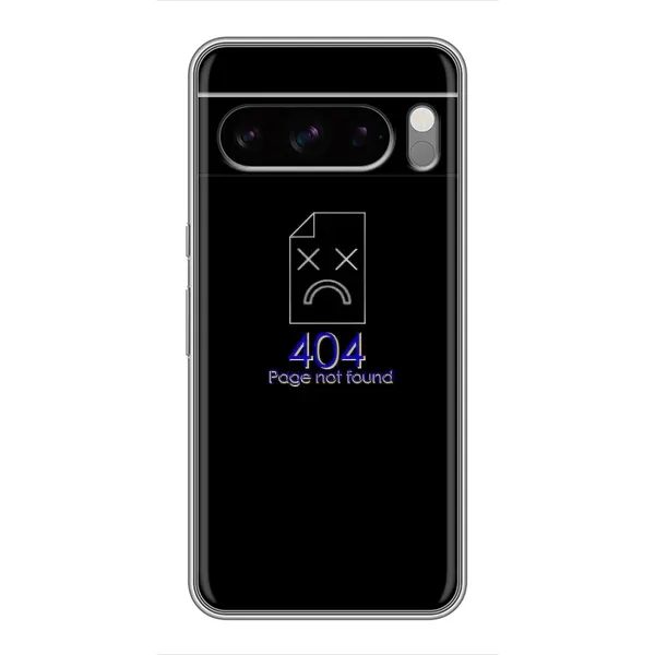 Чехол с рисунком «Ошибка 404» для Google Pixel 8 Pro Чехол с рисунком «Ошибка 404» для Google Pixel 8 Pro