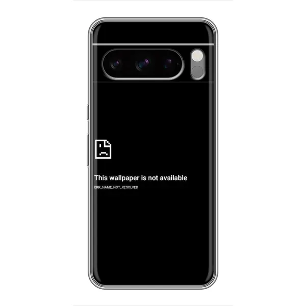 Чехол с рисунком «Ошибка» для Google Pixel 8 Pro Чехол с рисунком «Ошибка» для Google Pixel 8 Pro