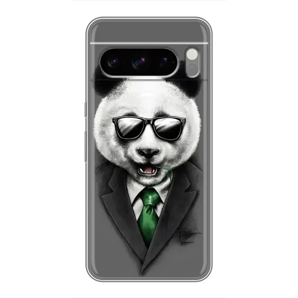 Чохол з малюнком «Панда в окулярах» для Google Pixel 8 Pro Чохол з малюнком «Панда в окулярах» для Google Pixel 8 Pro