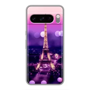 Чехол с Эйфелевой башней на Google Pixel 8 Pro (Париж башня)