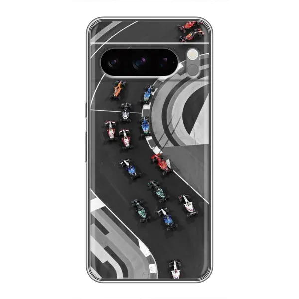 Чехол с рисунком «Гонки ф1» для Google Pixel 8 Pro Чехол с рисунком «Гонки ф1» для Google Pixel 8 Pro