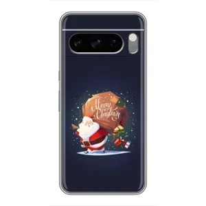Чехол Санта Клаус для Google Pixel 8 Pro (Подарки от Санты)