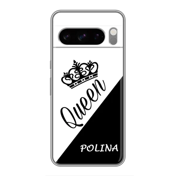 Чехол с рисунком «POLINA» для Google Pixel 8 Pro