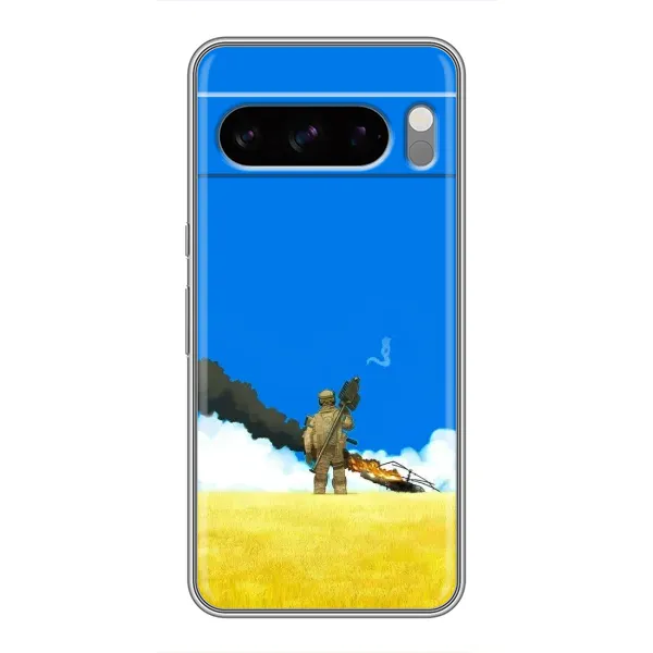 Чехол с рисунком «Попадание» для Google Pixel 8 Pro Чехол с рисунком «Попадание» для Google Pixel 8 Pro