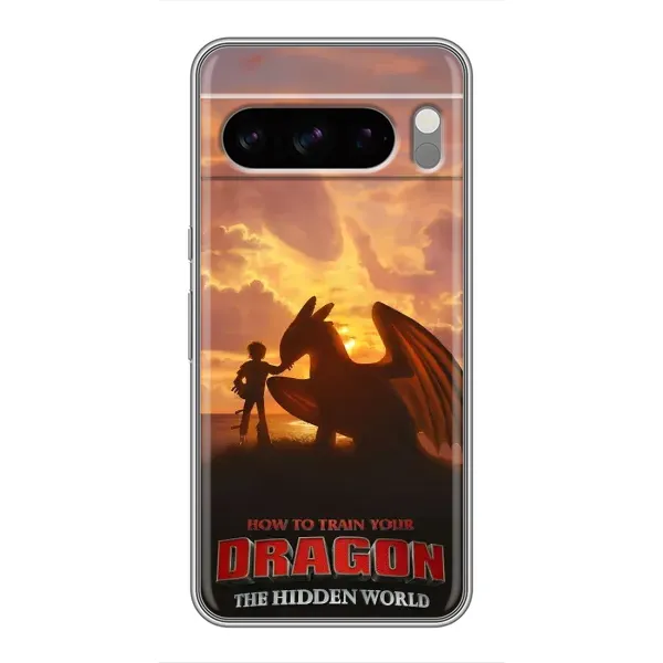 Чехол с рисунком «Постер Беззубика» для Google Pixel 8 Pro Чехол с рисунком «Постер Беззубика» для Google Pixel 8 Pro