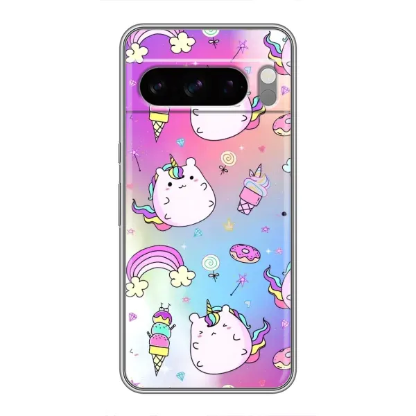 Чохол з малюнком «Веселка і Єдинорог» для Google Pixel 8 Pro Чохол з малюнком «Веселка і Єдинорог» для Google Pixel 8 Pro