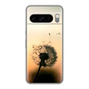 Силиконовый Чехол с одуванчиками на Google Pixel 8 Pro (Роздумаханый одуванчик)