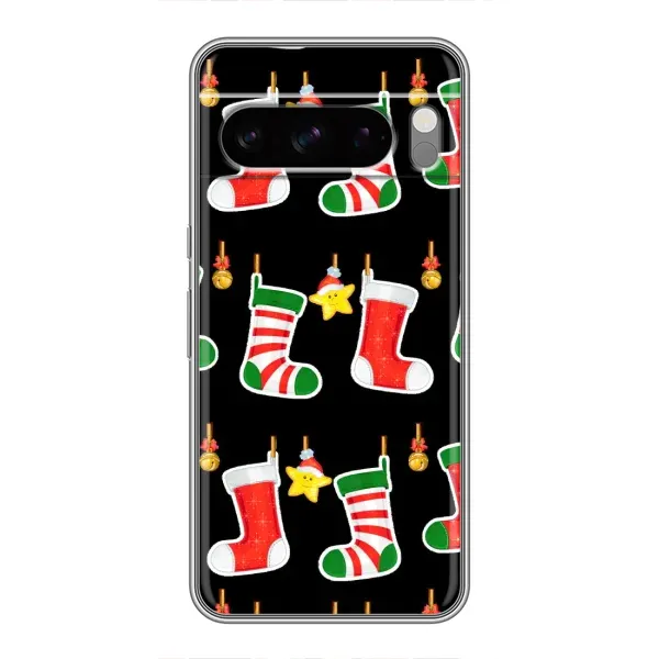 Чехол с рисунком «Рождественские подарки» для Google Pixel 8 Pro Чехол с рисунком «Рождественские подарки» для Google Pixel 8 Pro