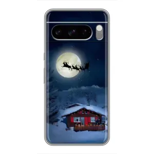 Чехол Санта Клаус для Google Pixel 8 Pro (Санта)