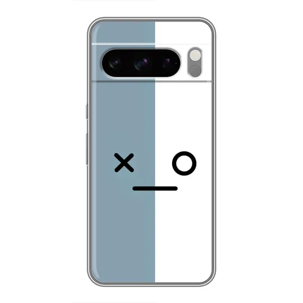 Чехол с рисунком «Серо-белый» для Google Pixel 8 Pro Чехол с рисунком «Серо-белый» для Google Pixel 8 Pro