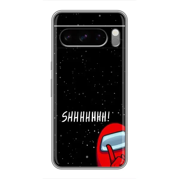 Чехол с рисунком «SHHHHH» для Google Pixel 8 Pro Чехол с рисунком «SHHHHH» для Google Pixel 8 Pro