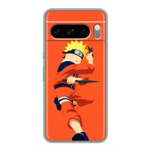 Чехлы с принтом Наруто на Google Pixel 8 Pro (Силуэт Наруто)