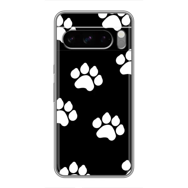 Чехол с рисунком «Следы собак» для Google Pixel 8 Pro Чехол с рисунком «Следы собак» для Google Pixel 8 Pro