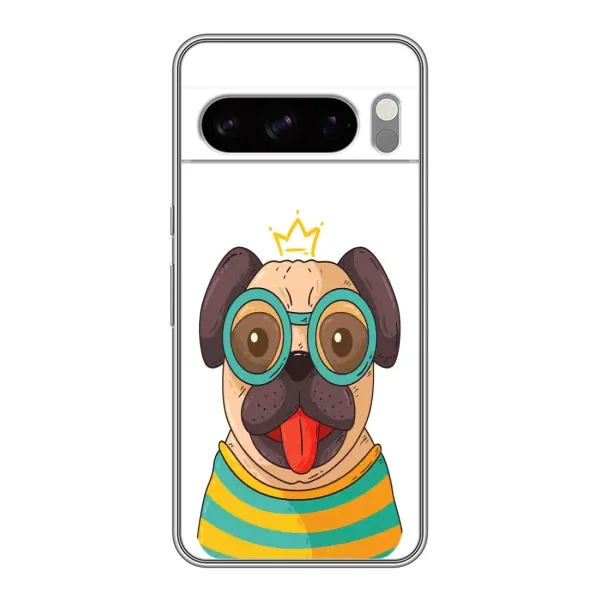 Чехол с рисунком «Собака Король» для Google Pixel 8 Pro Чехол с рисунком «Собака Король» для Google Pixel 8 Pro