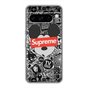Чехол с рисунком «Supreme Маус» для Google Pixel 8 Pro