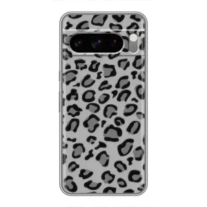 Чохол з леопардовим принтом на Google Pixel 8 Pro (Темний леопард)