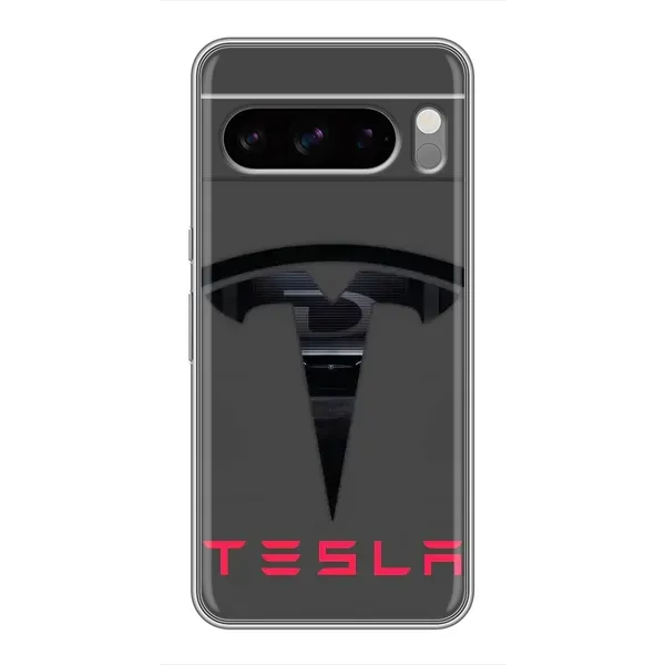 Чехол с рисунком «Logo TESLA» для Google Pixel 8 Pro Чехол с рисунком «Logo TESLA» для Google Pixel 8 Pro