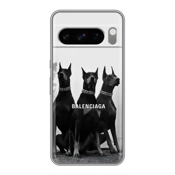 Чехол с рисунком «Три добермана» для Google Pixel 8 Pro Чехол с рисунком «Три добермана» для Google Pixel 8 Pro