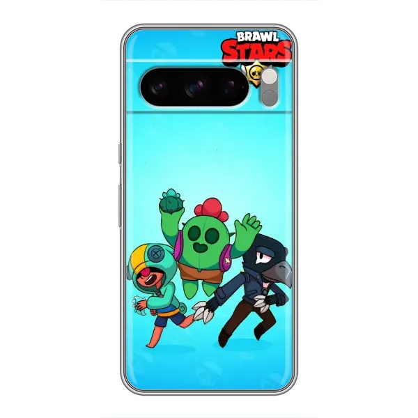 Чехол с рисунком «Трио» для Google Pixel 8 Pro