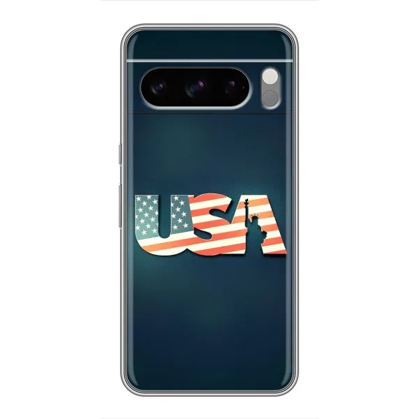 Чехол с рисунком «USA» для Google Pixel 8 Pro