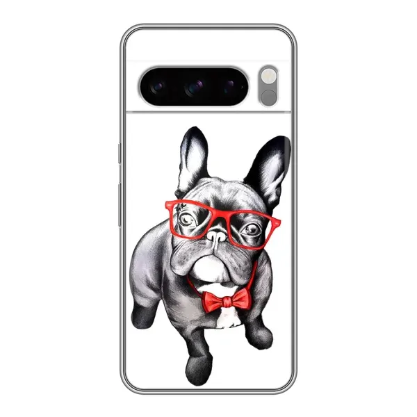 Чехол с рисунком «В очках» для Google Pixel 8 Pro Чехол с рисунком «В очках» для Google Pixel 8 Pro